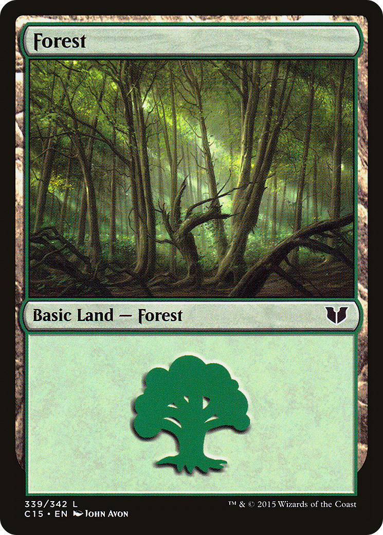 Forest (339) (C15-339) - Commander 2015