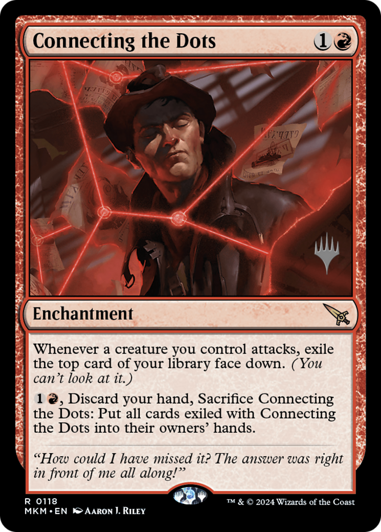 Connecting the Dots (PPMKM-118P) - Murders at Karlov Manor Promos Foil