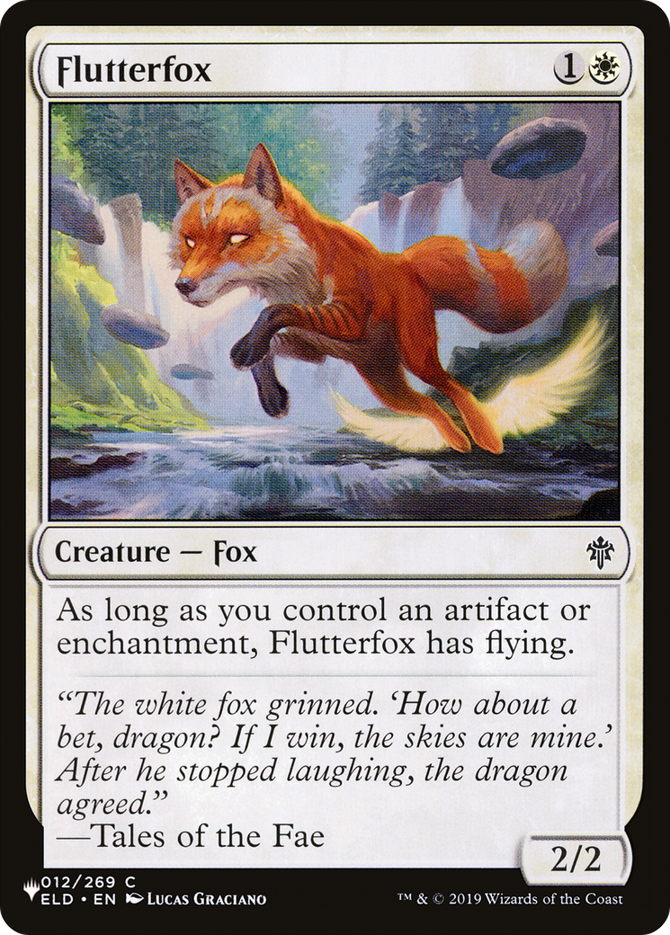Flutterfox (LIST-012/269) - The List