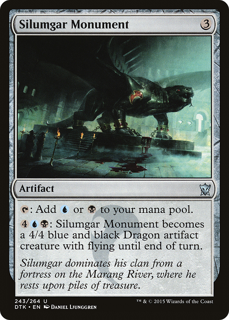 Silumgar Monument (DTK-243) - Dragons of Tarkir Foil