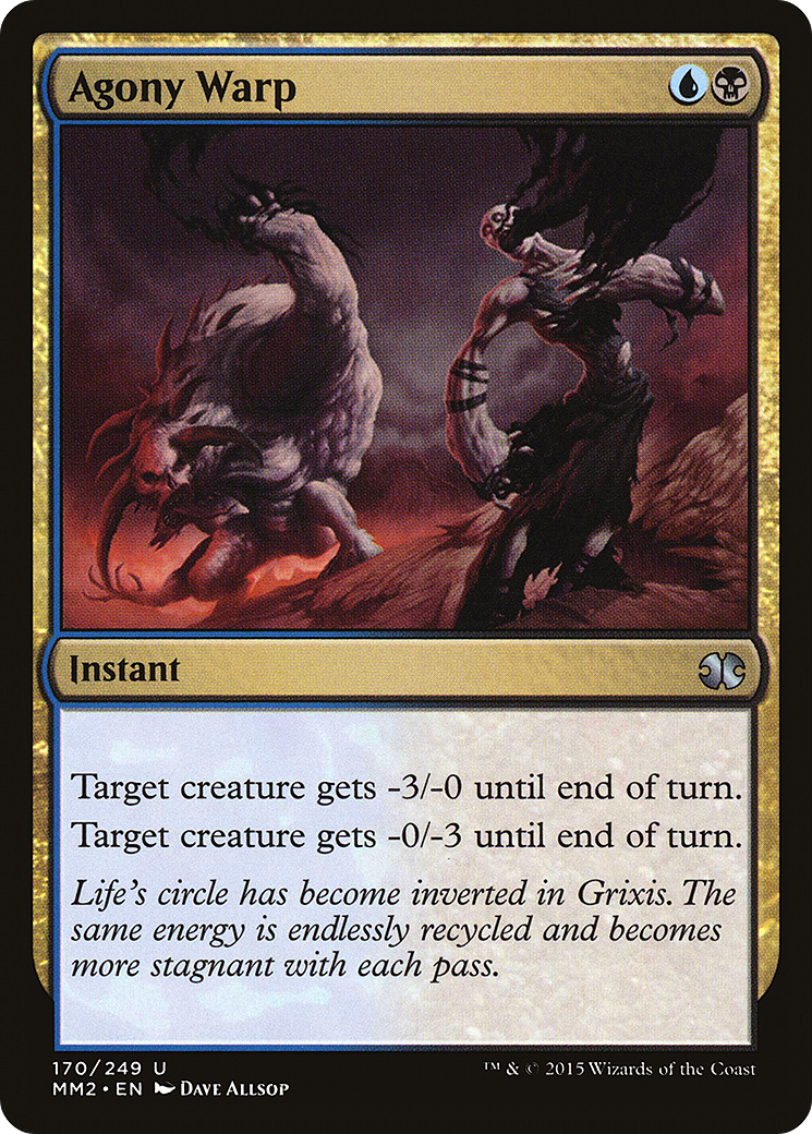 Agony Warp (MM2-170) - Modern Masters 2015 Foil