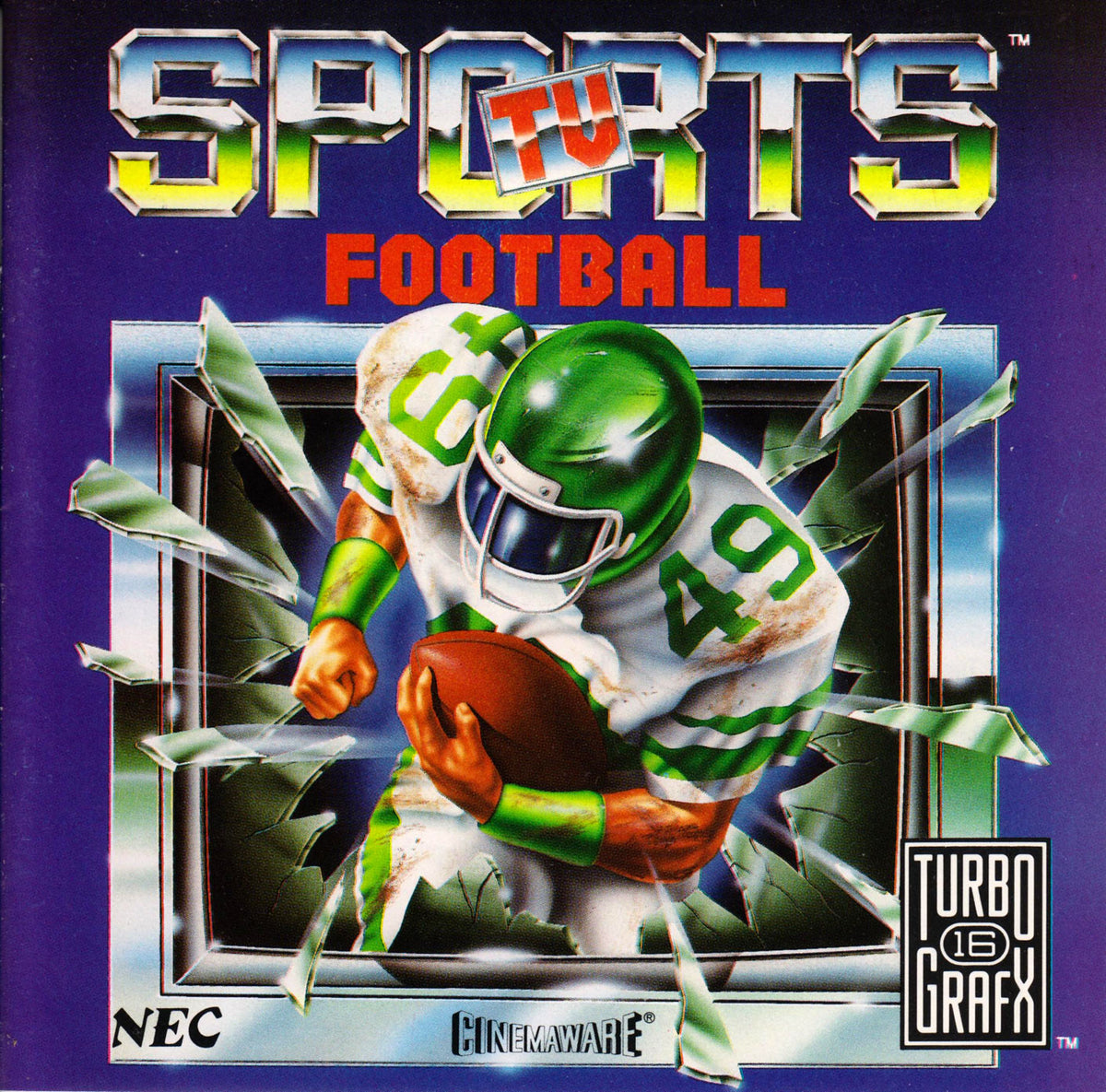 TV Sports Football - TurboGrafx-16
