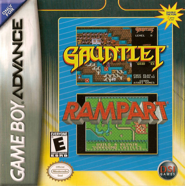 Gauntlet / Rampart - Game Boy Advance (GBA)