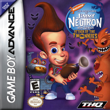 Jimmy Neutron Attack of the Twonkies - Game Boy Advance (GBA)