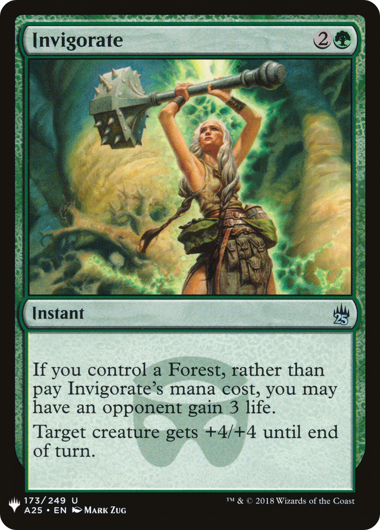 Invigorate (A25) (LIST-173) - The List