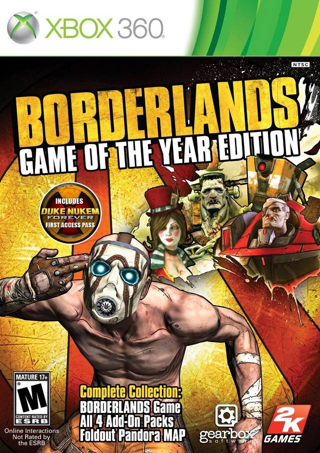 Borderlands Game of the Year Edition - Xbox 360