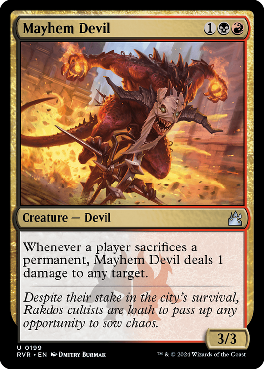 Mayhem Devil (RVR-199) - Ravnica Remastered