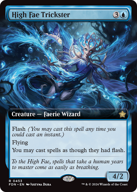 High Fae Trickster (Extended Art) (FDN-453) - Foundations: (Extended Art) Foil