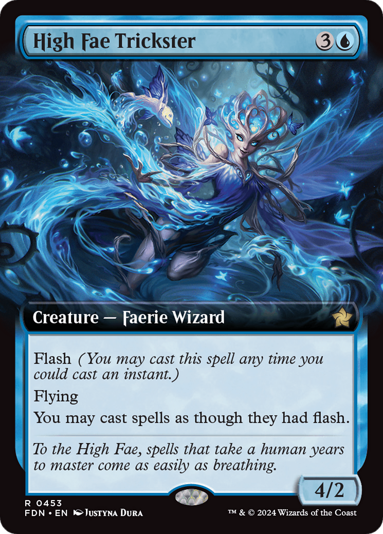 High Fae Trickster (Extended Art) (FDN-453) - Foundations: (Extended Art)