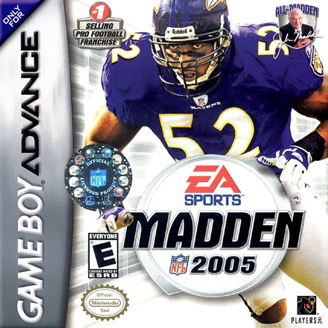 Madden NFL 2005 - Game Boy Advance (GBA)