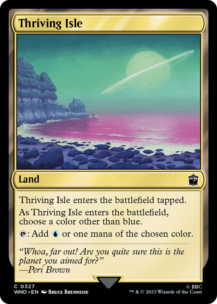 Thriving Isle (WHO-327) - Doctor Who