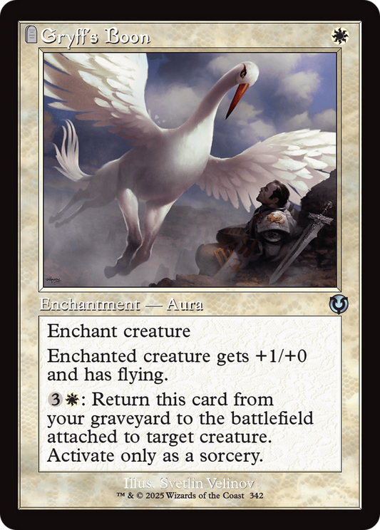 Gryff's Boon (Retro Frame) (INR-342) - Innistrad Remastered