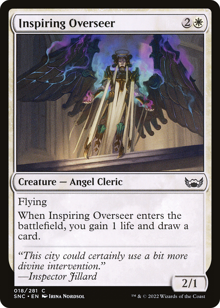 Inspiring Overseer (SNC-018) - Streets of New Capenna Foil