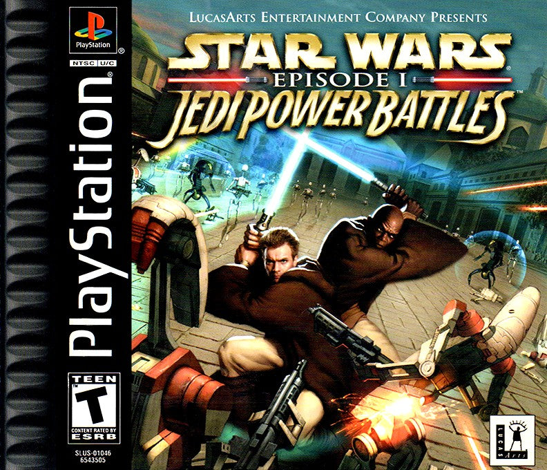 Star Wars Episode I: Jedi Power Battles - PlayStation (PS1)