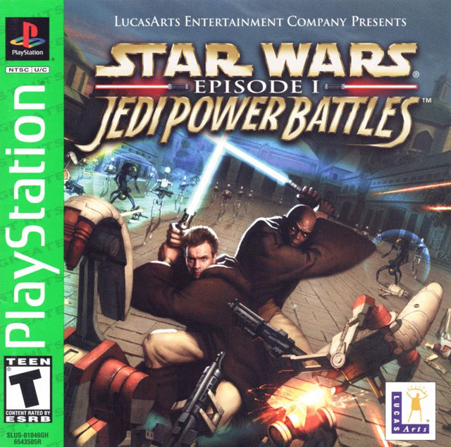 Star Wars Episode I: Jedi Power Battles - PlayStation (PS1)