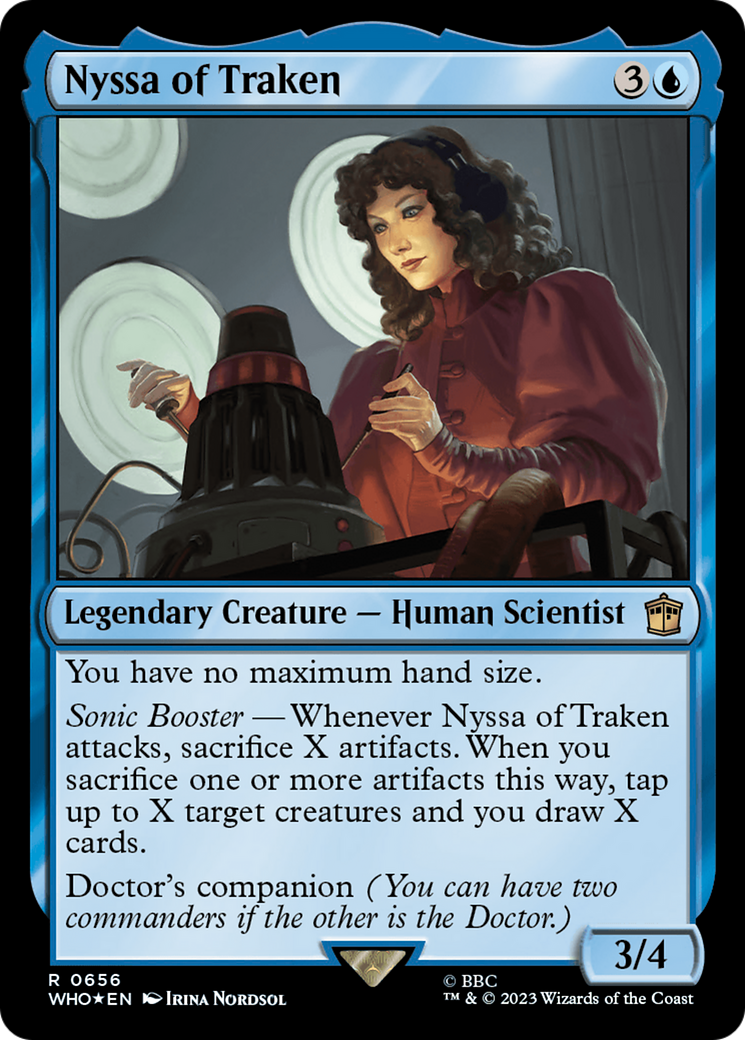 Nyssa of Traken (WHO-656) - Doctor Who Foil