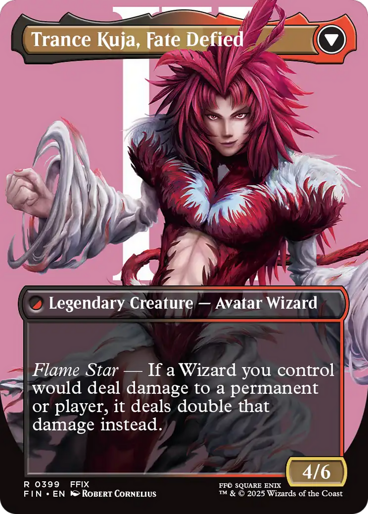 Kuja, Genome Sorcerer (Borderless) (FIN-399) - FINAL FANTASY (Borderless) Foil