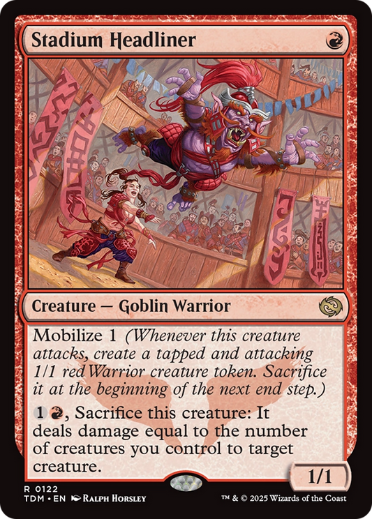 Stadium Headliner (TDM-122) - Tarkir: Dragonstorm