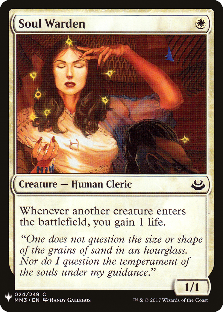 Soul Warden (LIST-024) - The List