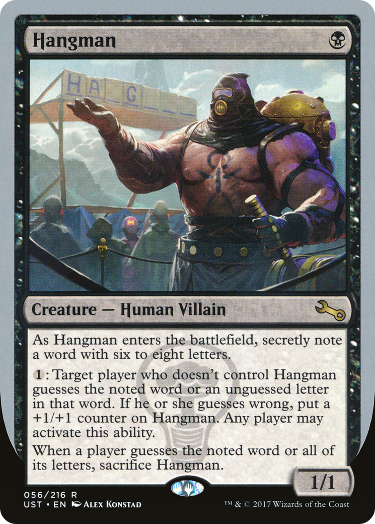 Hangman (UST-056) - Unstable Foil