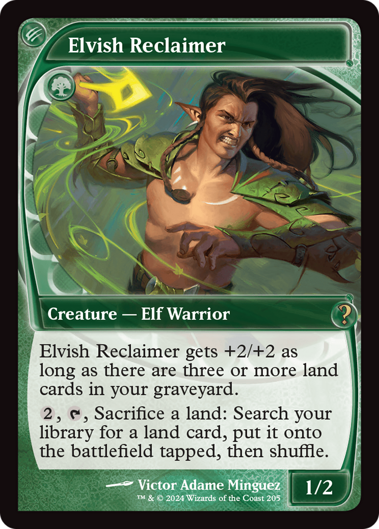 Elvish Reclaimer (MB2-205) - Mystery Booster 2