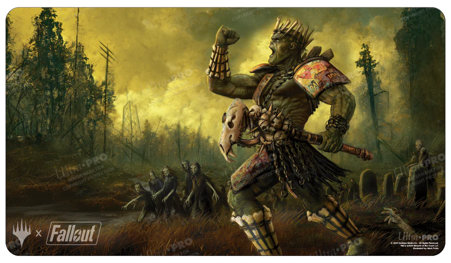 Ultra Pro playmat fallout Grave Titan