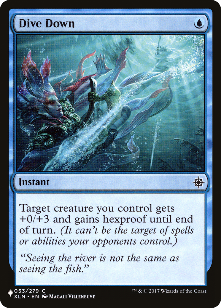 Dive Down (LIST-053/279) - The List