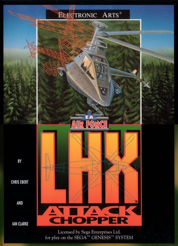 LHX Attack Chopper - Sega Genesis