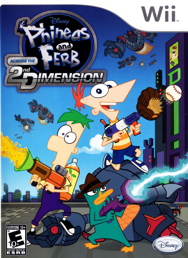 Phineas and Ferb Across the 2nd Dimension - Nintendo Wii