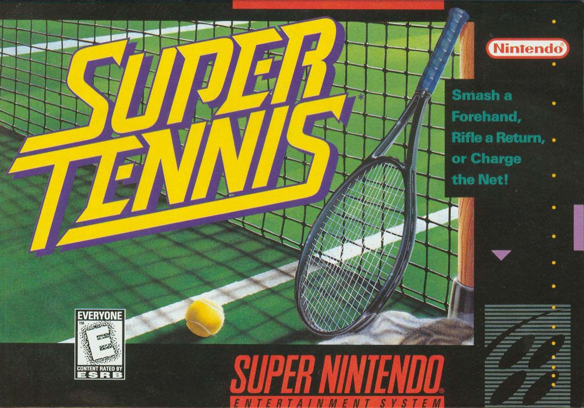 Super Tennis - Super Nintendo (SNES)