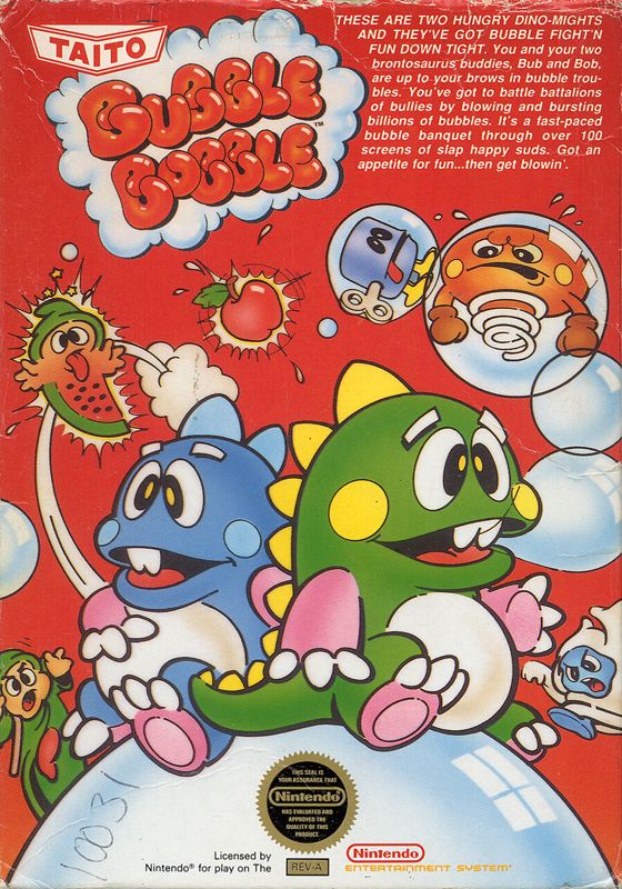 Bubble Bobble - Nintendo (NES)