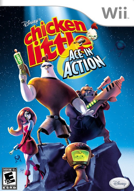Chicken Little Ace in Action - Nintendo Wii