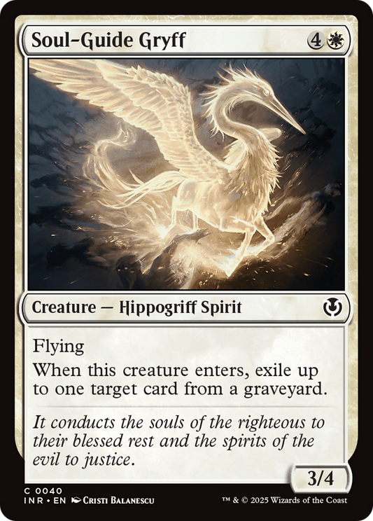 Soul-Guide Gryff (INR-040) - Innistrad Remastered