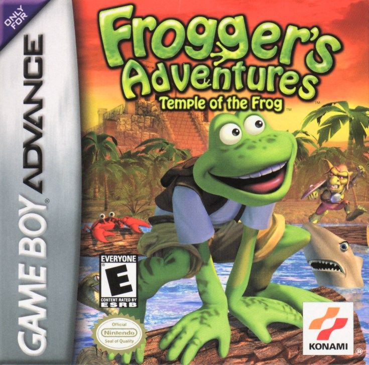 Frogger's Adventures Temple of the Frog - Game Boy Advance (GBA)