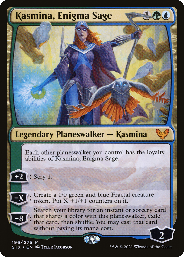 Kasmina, Enigma Sage (PPSTX-196) - Strixhaven: School of Mages Promos