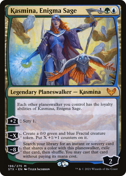 Kasmina, Enigma Sage (PPSTX-196) - Strixhaven: School of Mages Promos Foil