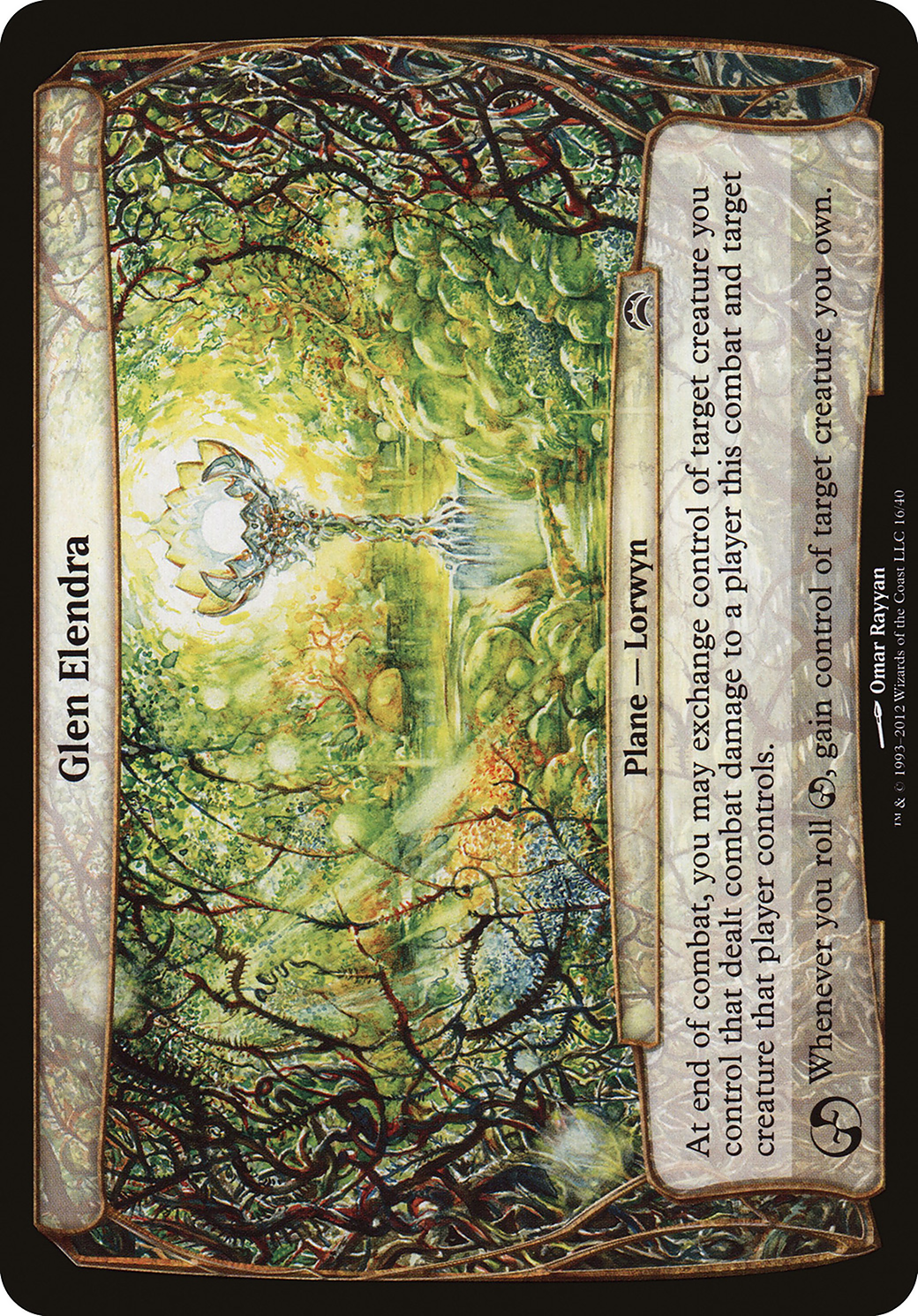 Glen Elendra (OVER-016) - Planechase 2012 Planes Foil