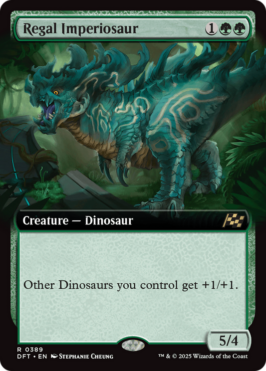 Regal Imperiosaur (DFT-389) - Aetherdrift: (Extended Art)