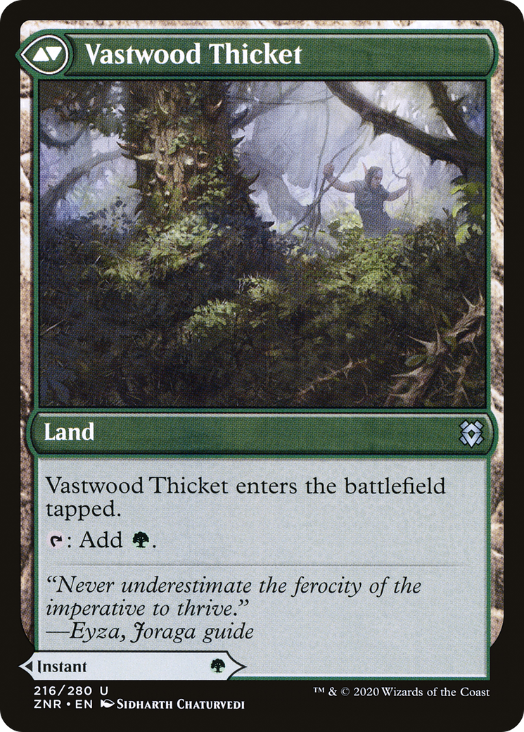 Vastwood Fortification (ZNR-216) - Zendikar Rising Foil