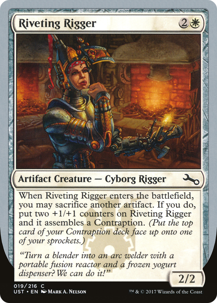Riveting Rigger (UST-019) - Unstable Foil