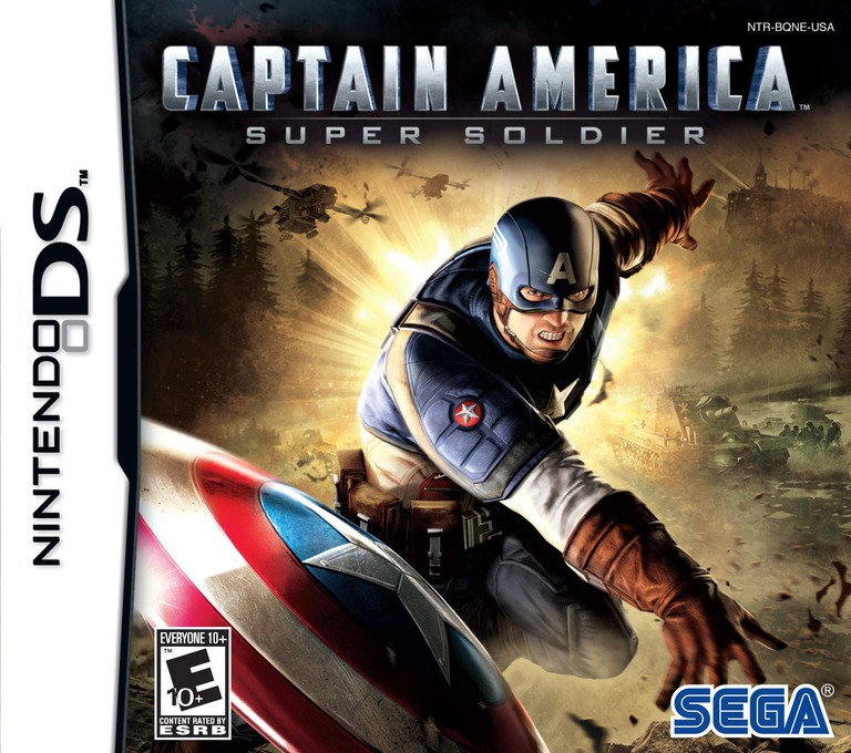 Captain America Super Soldier - Nintendo DS