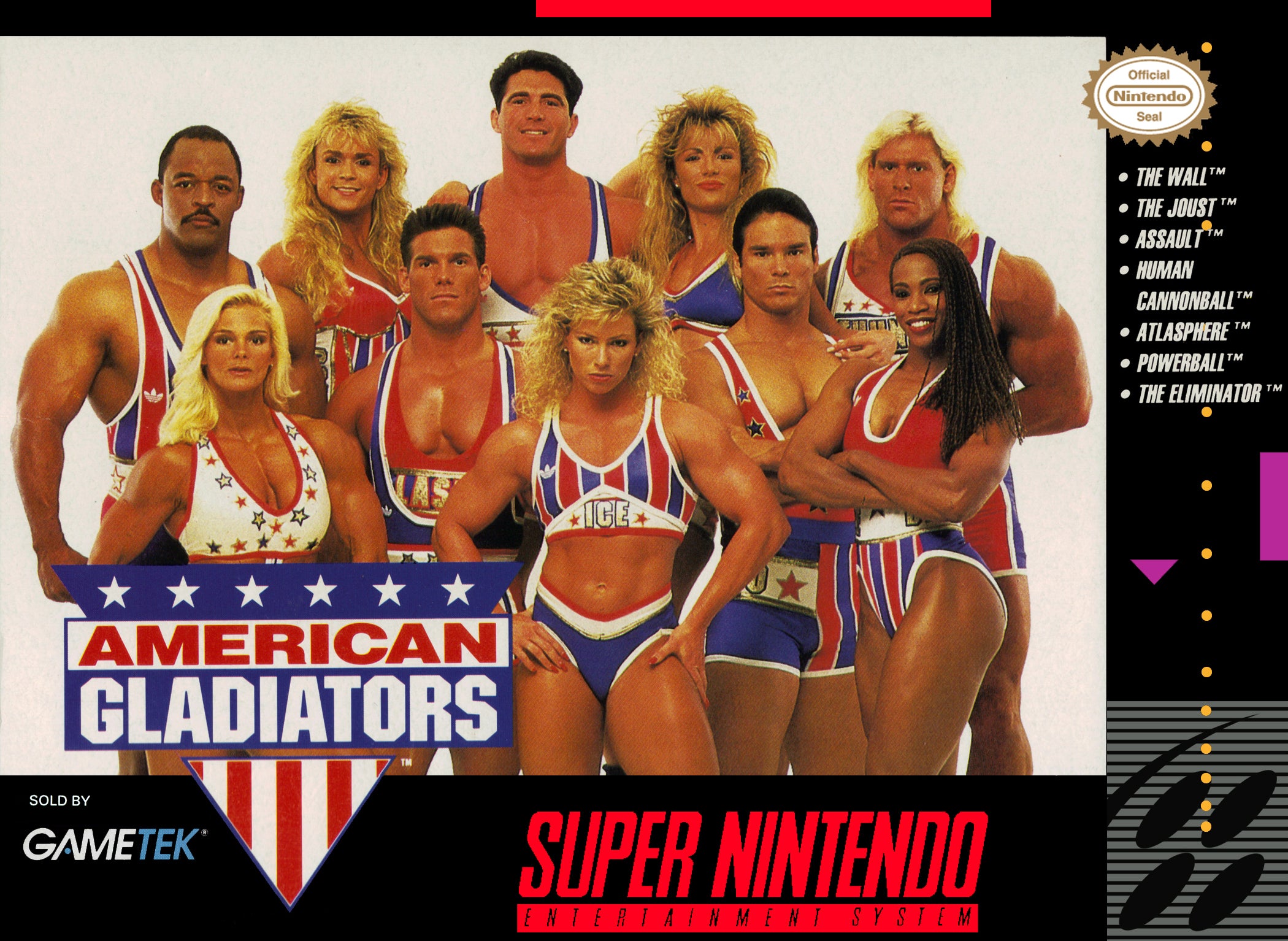 American Gladiators - Super Nintendo (SNES)