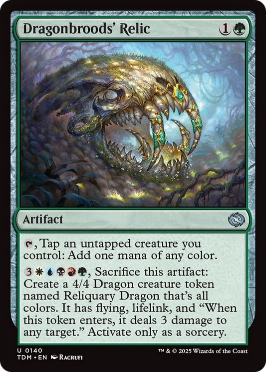 Dragonbroods' Relic (TDM-140) - Tarkir: Dragonstorm