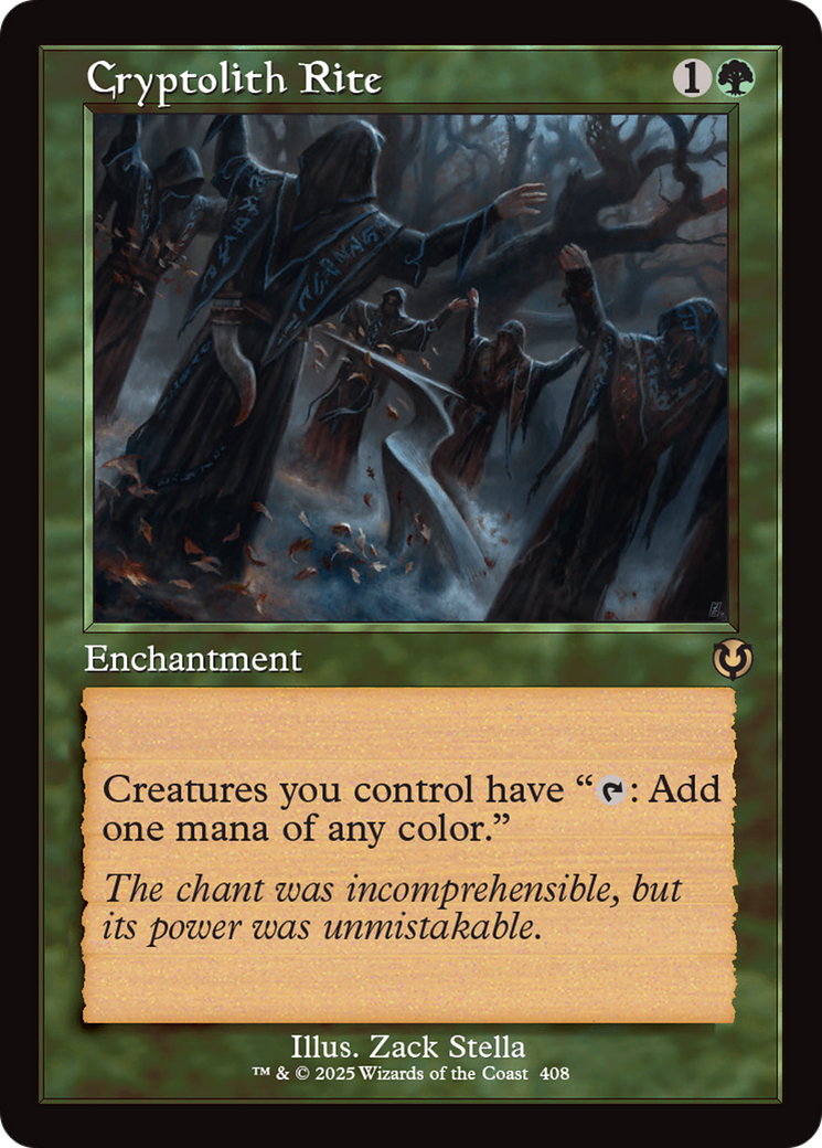 Cryptolith Rite (Retro Frame) (INR-408) - Innistrad Remastered: (enchantment)