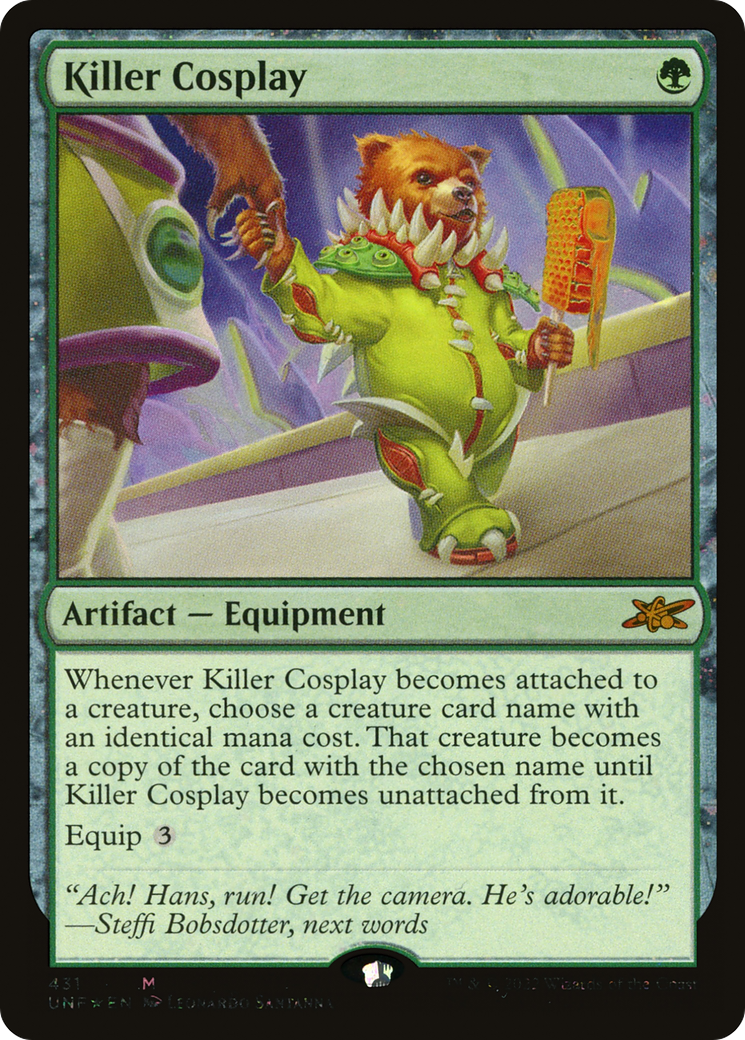Killer Cosplay (Galaxy Foil) (UNF-431) - Unfinity Foil