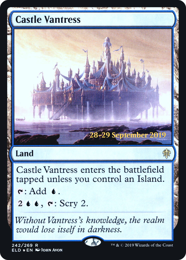 Castle Vantress (PRE-242) - Throne of Eldraine Promos Foil