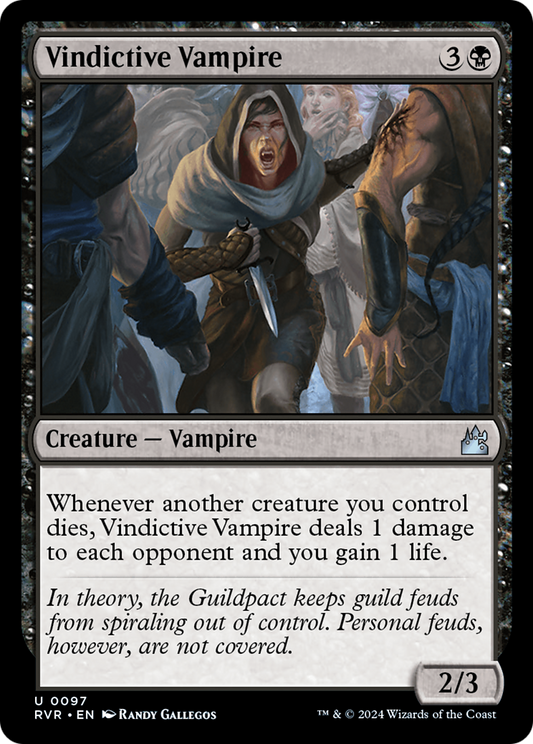 Vindictive Vampire (RVR-097) - Ravnica Remastered