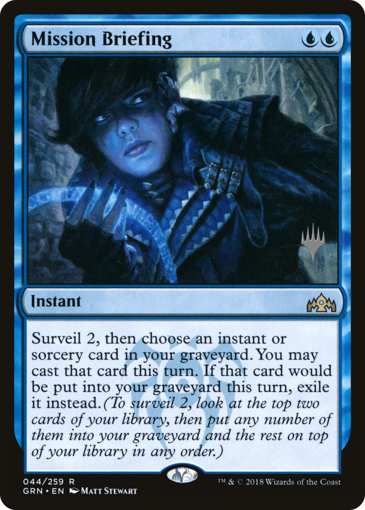 Mission Briefing (PPTHB-44P) - Guilds of Ravnica Promos Foil