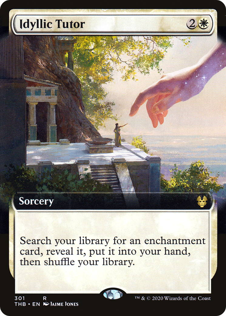 Idyllic Tutor (THB-301) - Theros Beyond Death: (Extended Art)