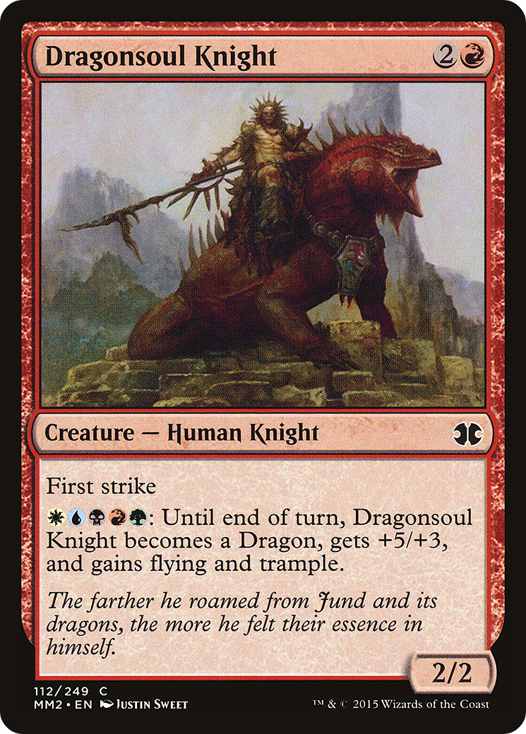Dragonsoul Knight (MM2-112) - Modern Masters 2015